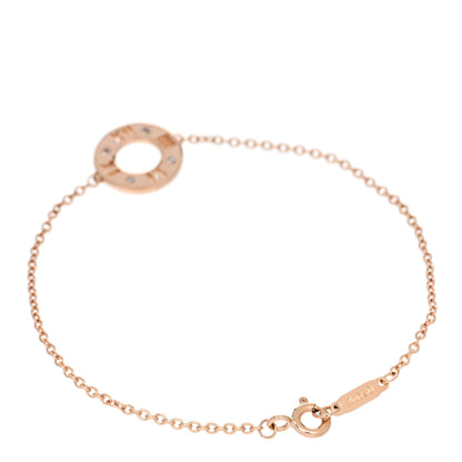 Tiffany 18K Rose Gold Diamond Atlas Pierced Bracelet 2 of 4