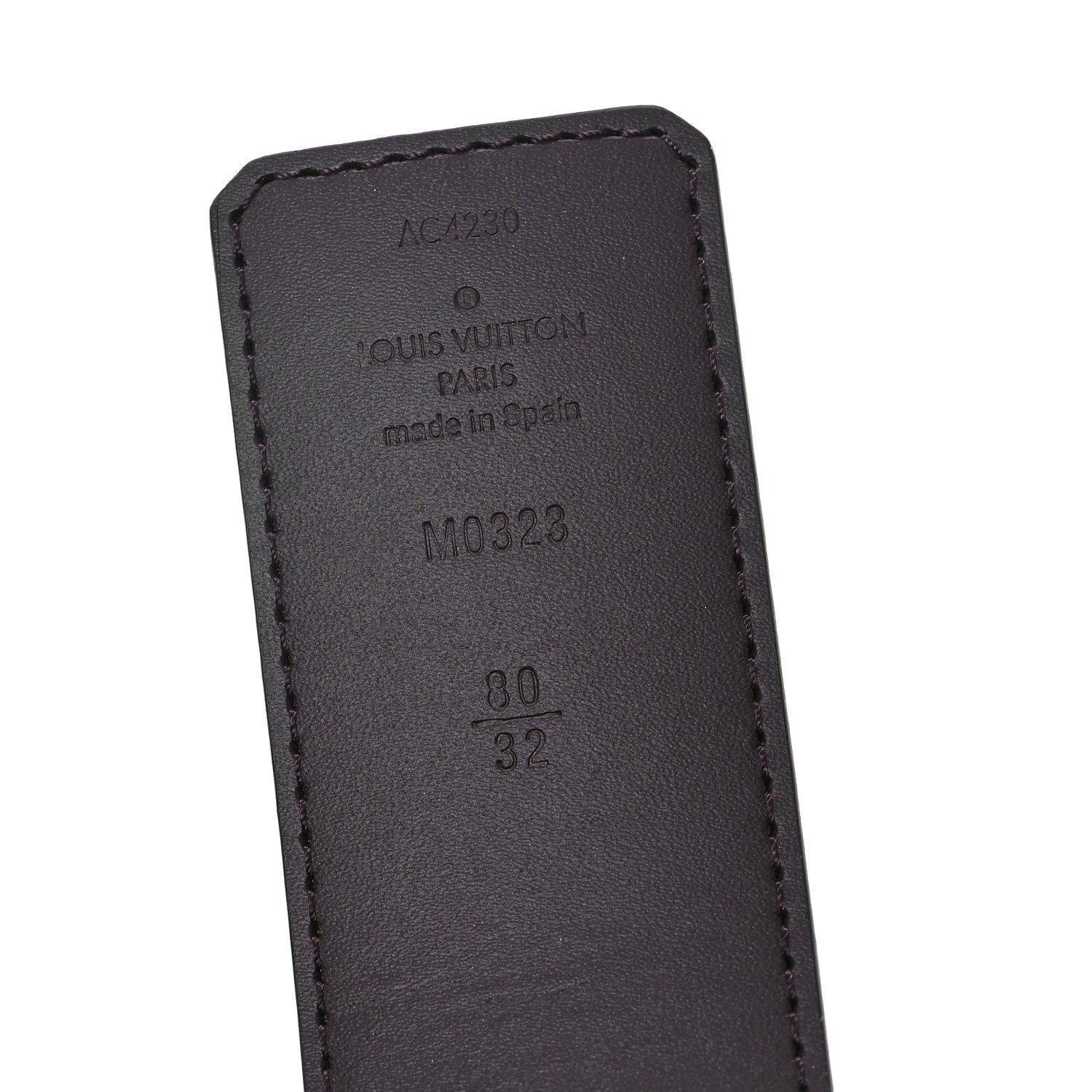 Louis Vuitton Monogram 40mm LV Initiales Belt 80 32 3 of 4