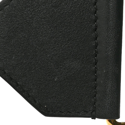 Fendi Ribbon Vitello Seta FF 1974 Adjustable Strap You Black 5 of 5