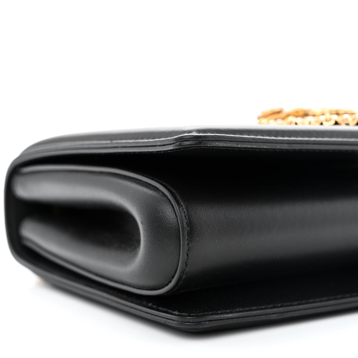 Dolce & Gabbana Calfskin Medium Devotion Crossbody Bag Black 9 of 12