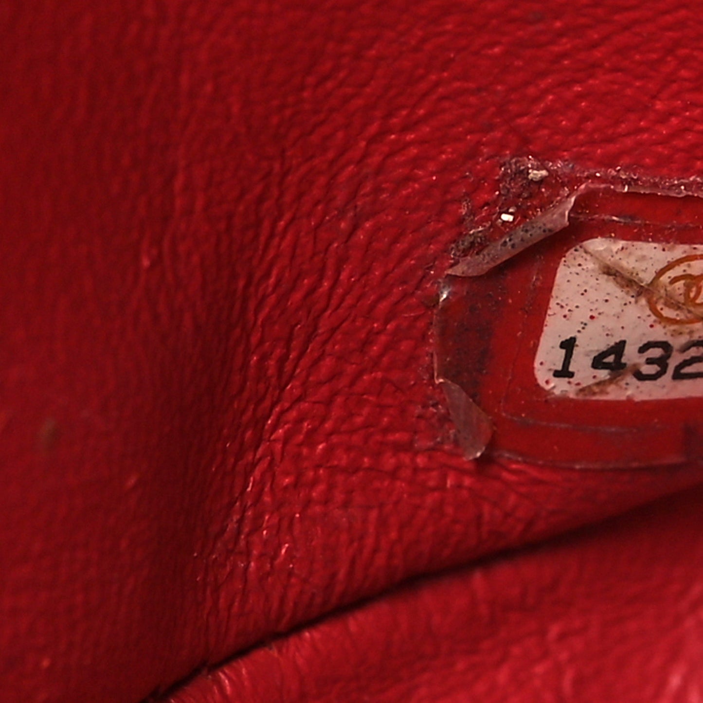 Caviar Quilted Jumbo Double Flap Red