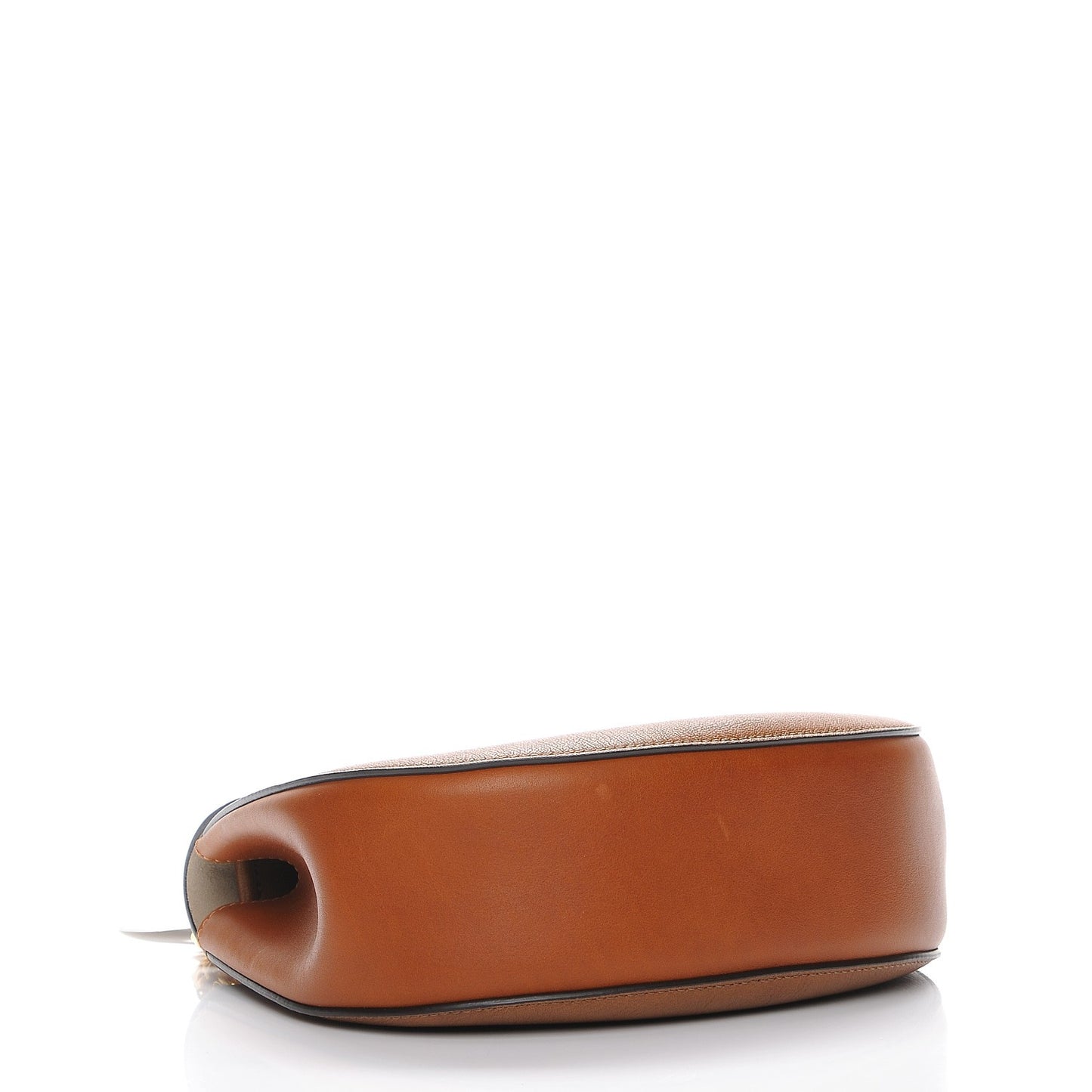 Grained Lambskin Drew Shoulder Bag Caramel