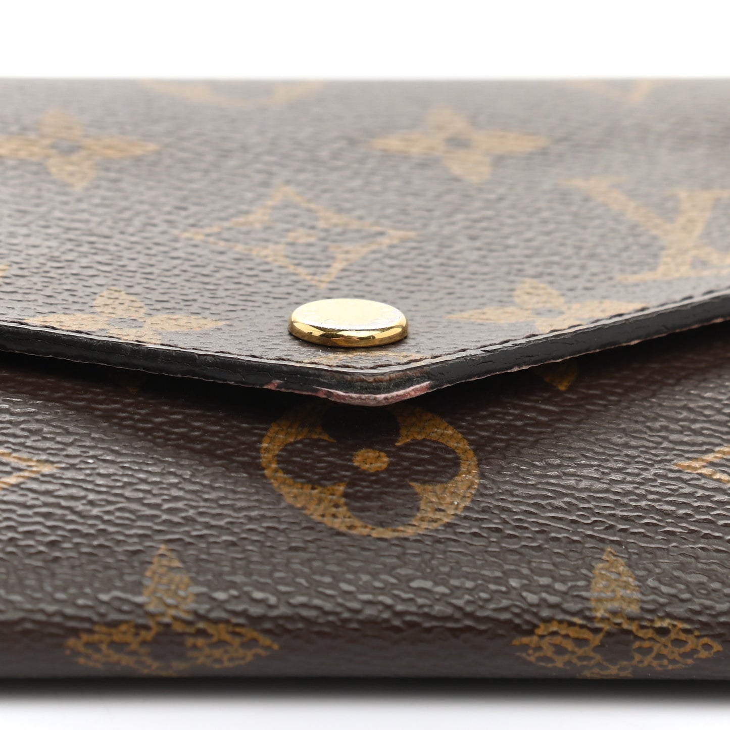 Monogram Jeanne Wallet Rose Ballerine