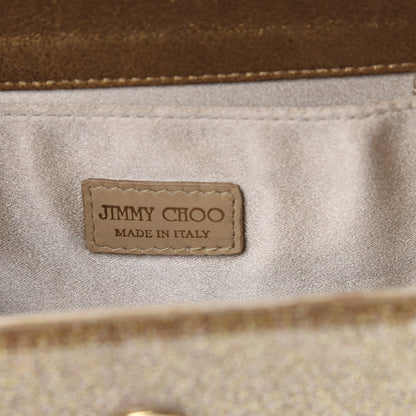 Jimmy Choo Acrylic Glitter Candy Clutch Gold 6 of 10