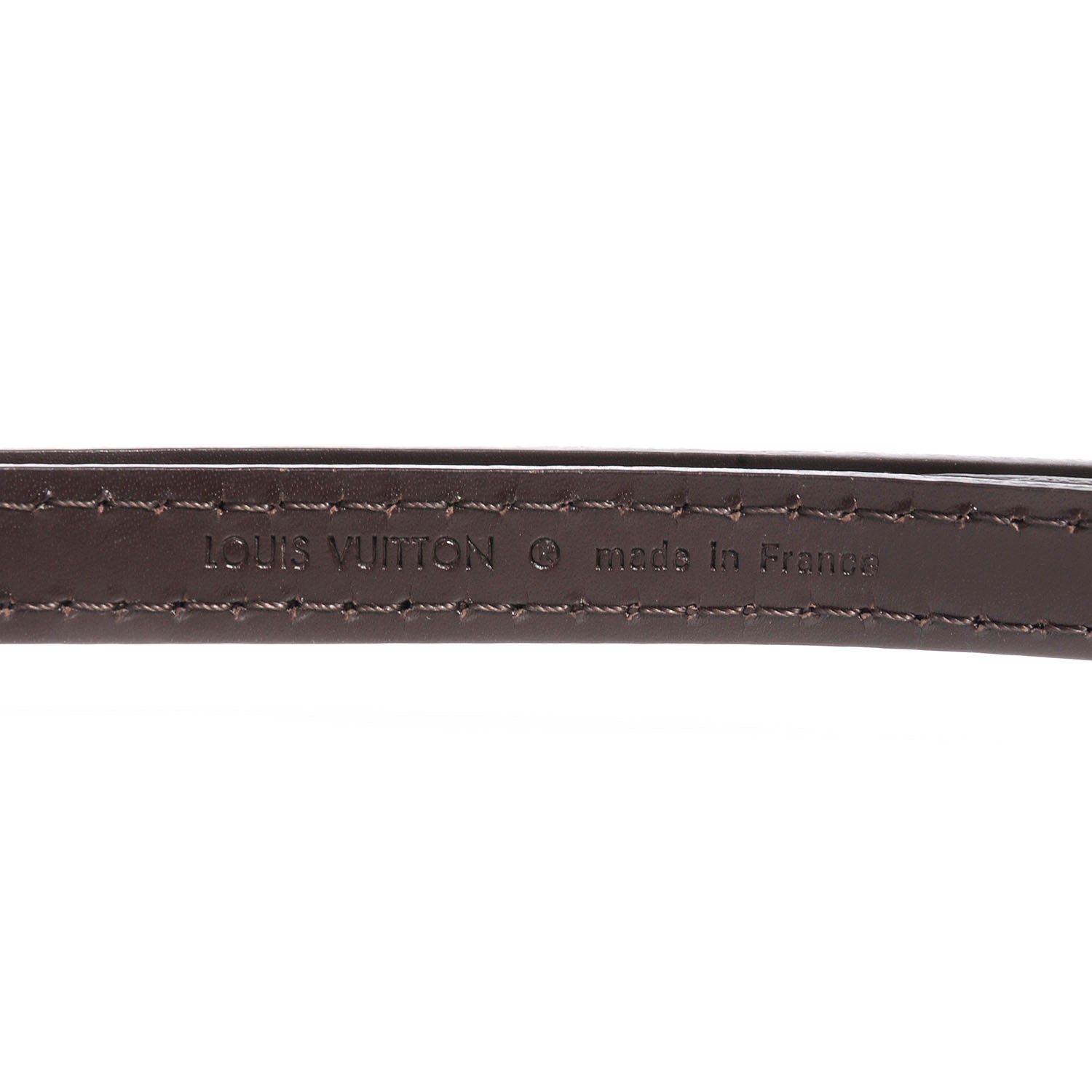 Louis Vuitton Adjustable Shoulder Strap 12mm Brown 4 of 5