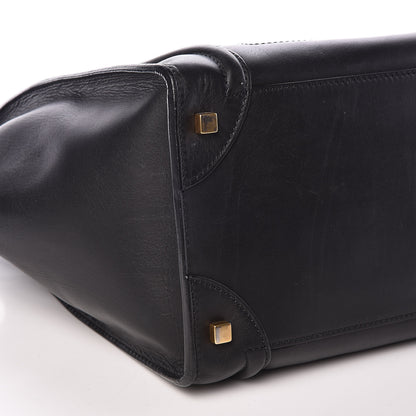 Celine Smooth Calfskin Mini Luggage Black 9 of 10
