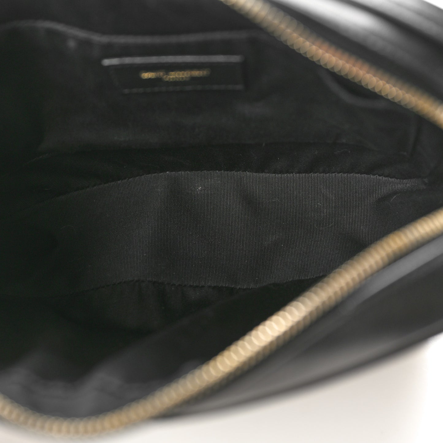Calfskin Matelasse Monogram Lou Camera Bag Black