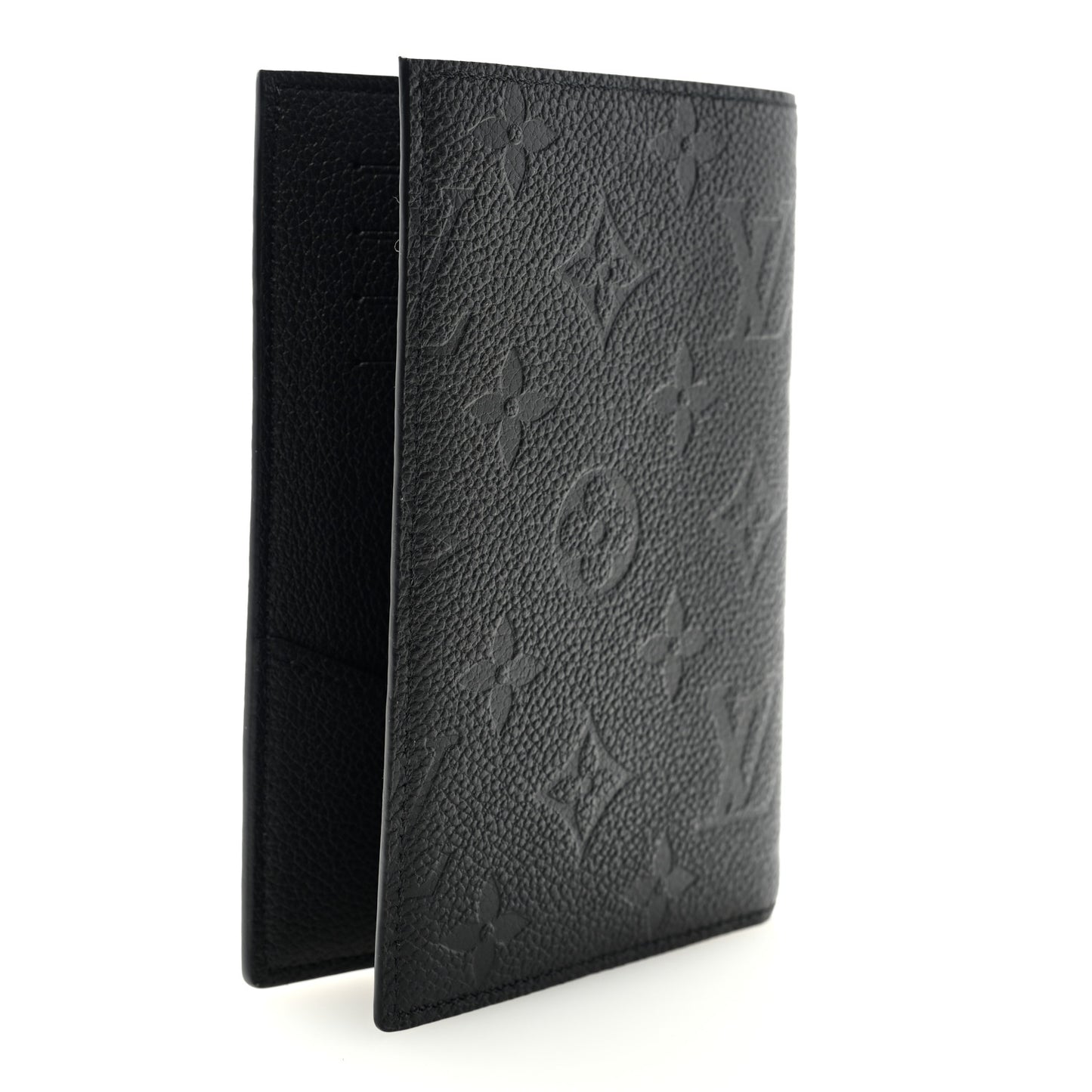 Empreinte Monogram Passport Cover Black