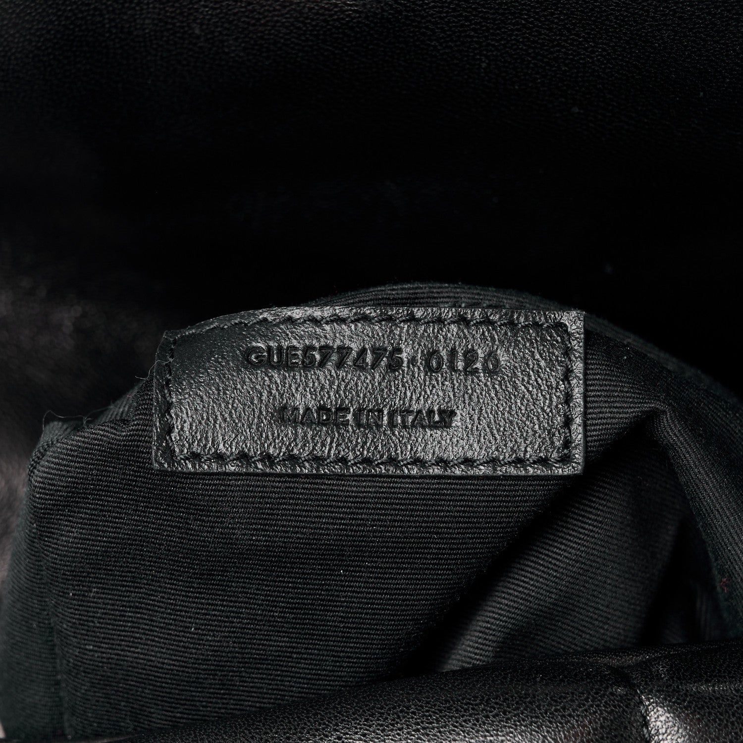 Saint Laurent Lambskin Quilted Monogram Monochrome Medium Loulou Puffer Chain Satchel Black 8 of 12
