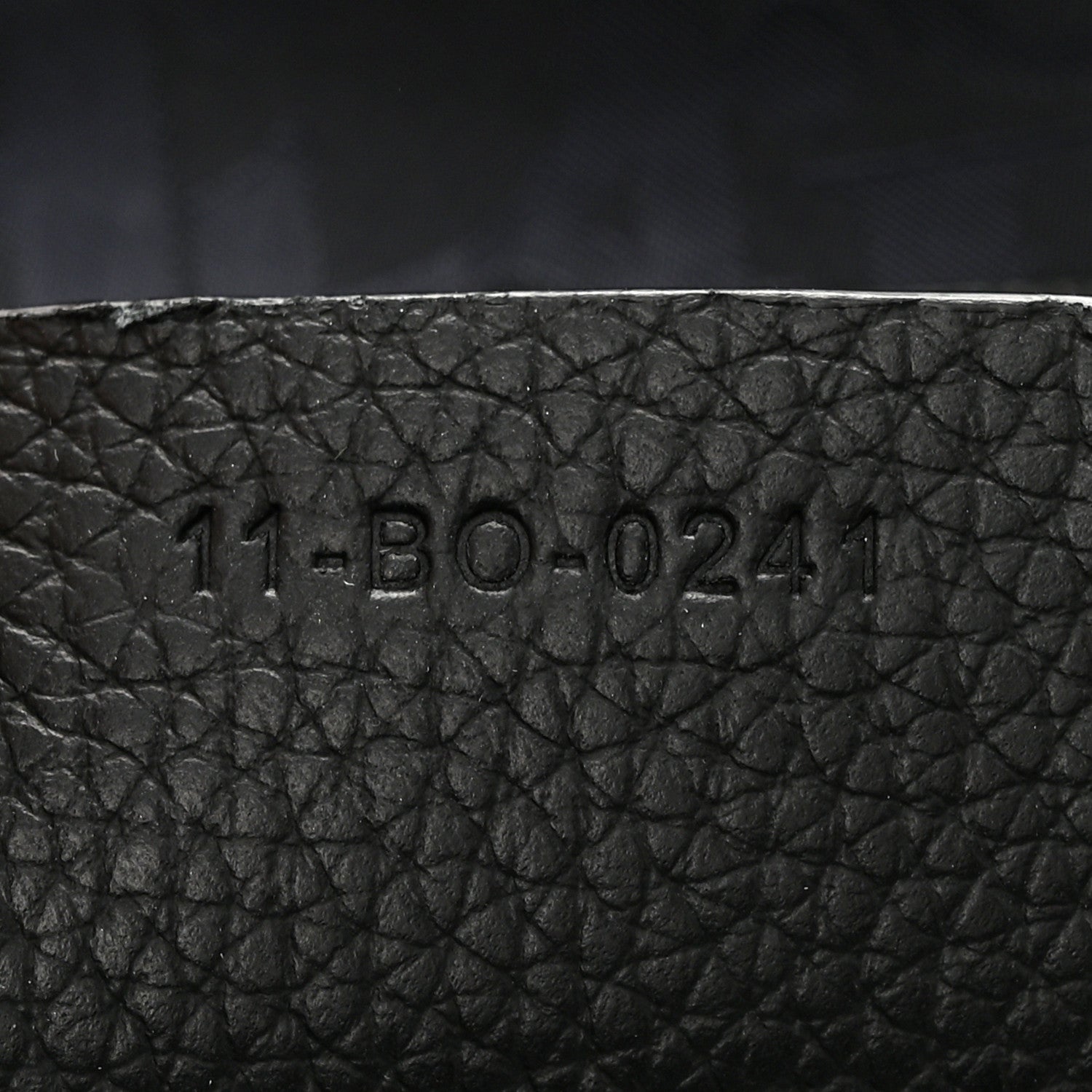 Christian Dior Grained Calfskin Saddle Backpack Black 7 of 11