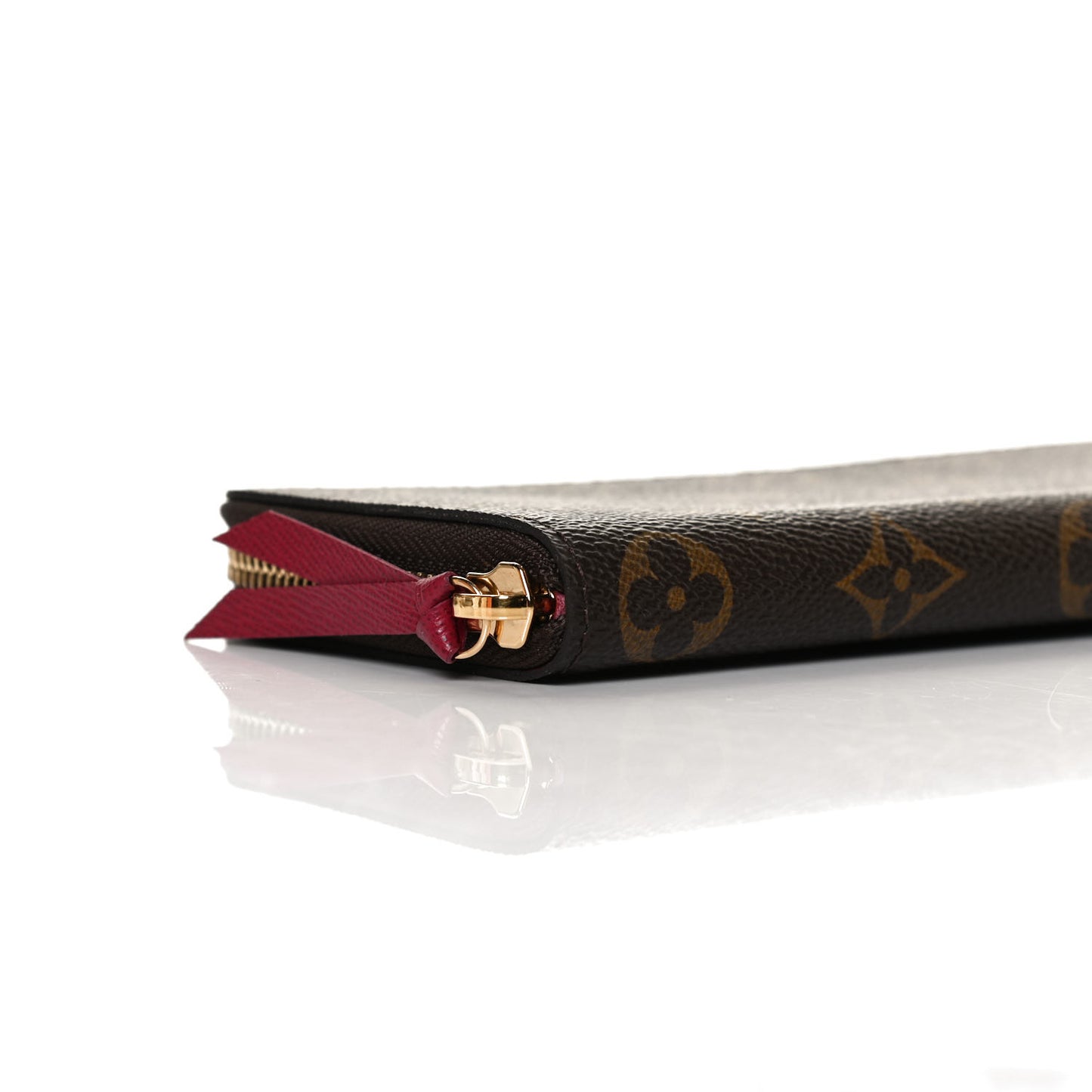 Monogram Clemence Wallet Fuchsia