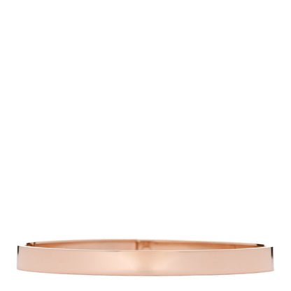 Hermes 18K Rose Gold Diamond PM Kelly Pave Bracelet SH 2 of 4
