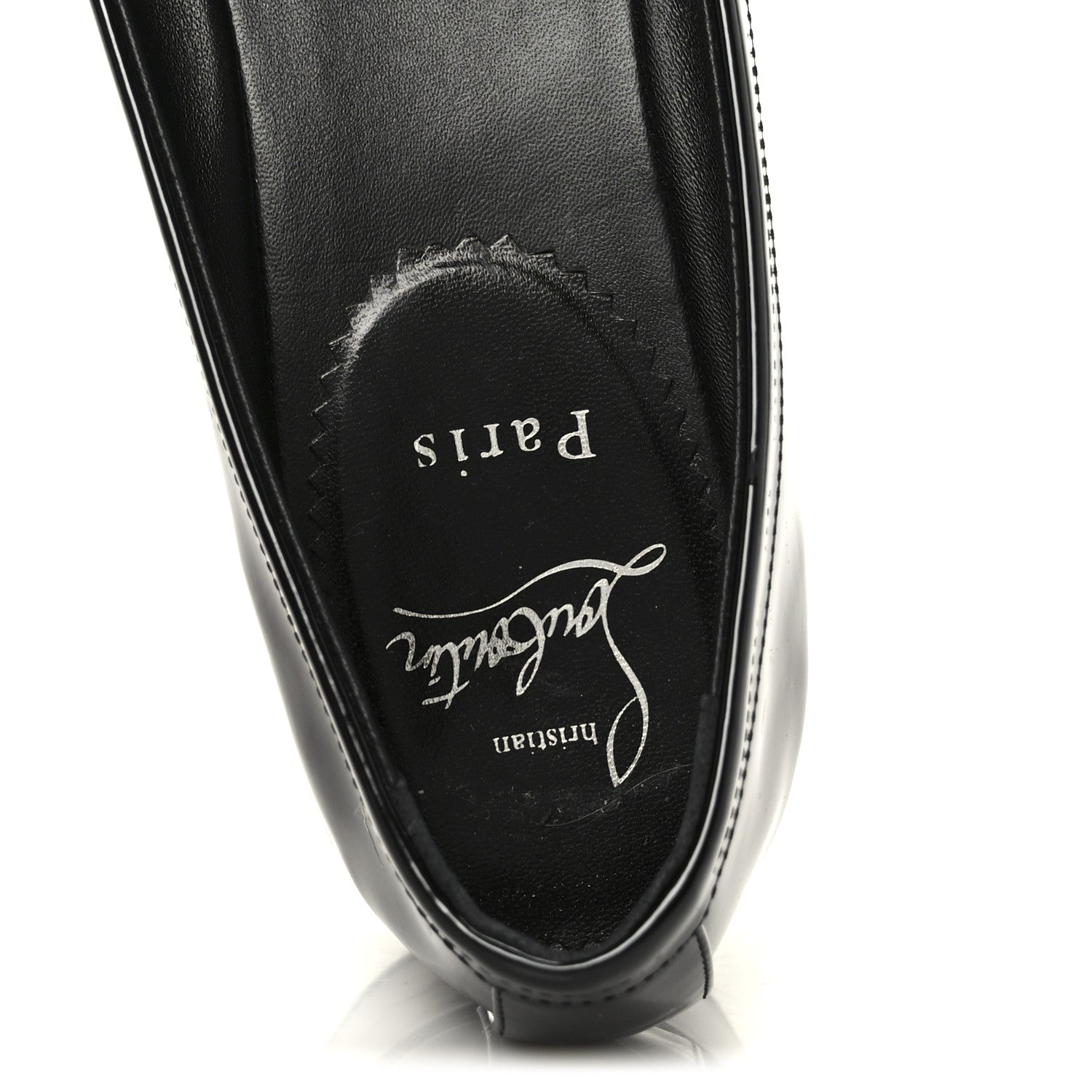 Christian Louboutin Patent Calfskin Mamaflirt 30mm Bow Pumps 39.5 Black 7 of 8