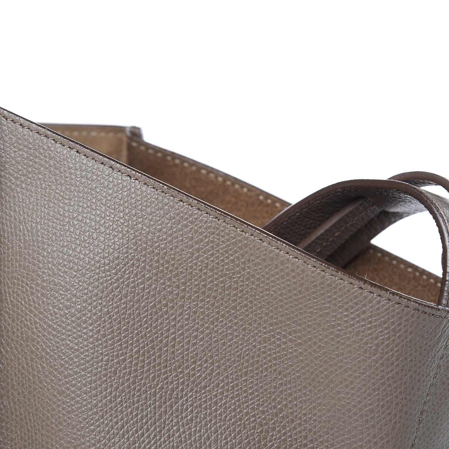 Celine Grained Calfskin Medium Phantom Luggage Taupe 12 of 20