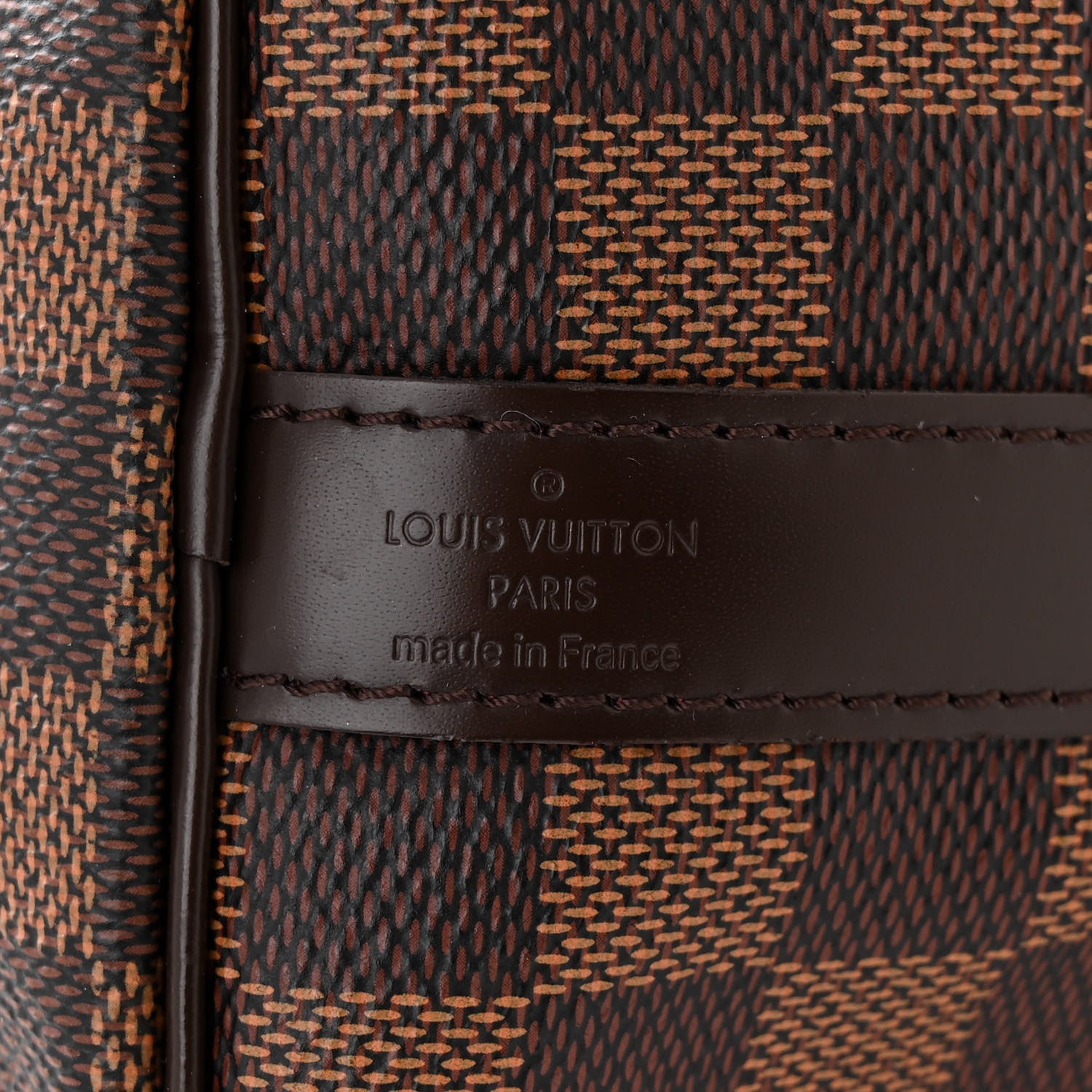 Louis Vuitton Damier Ebene Speedy Bandouliere 25 6 of 10