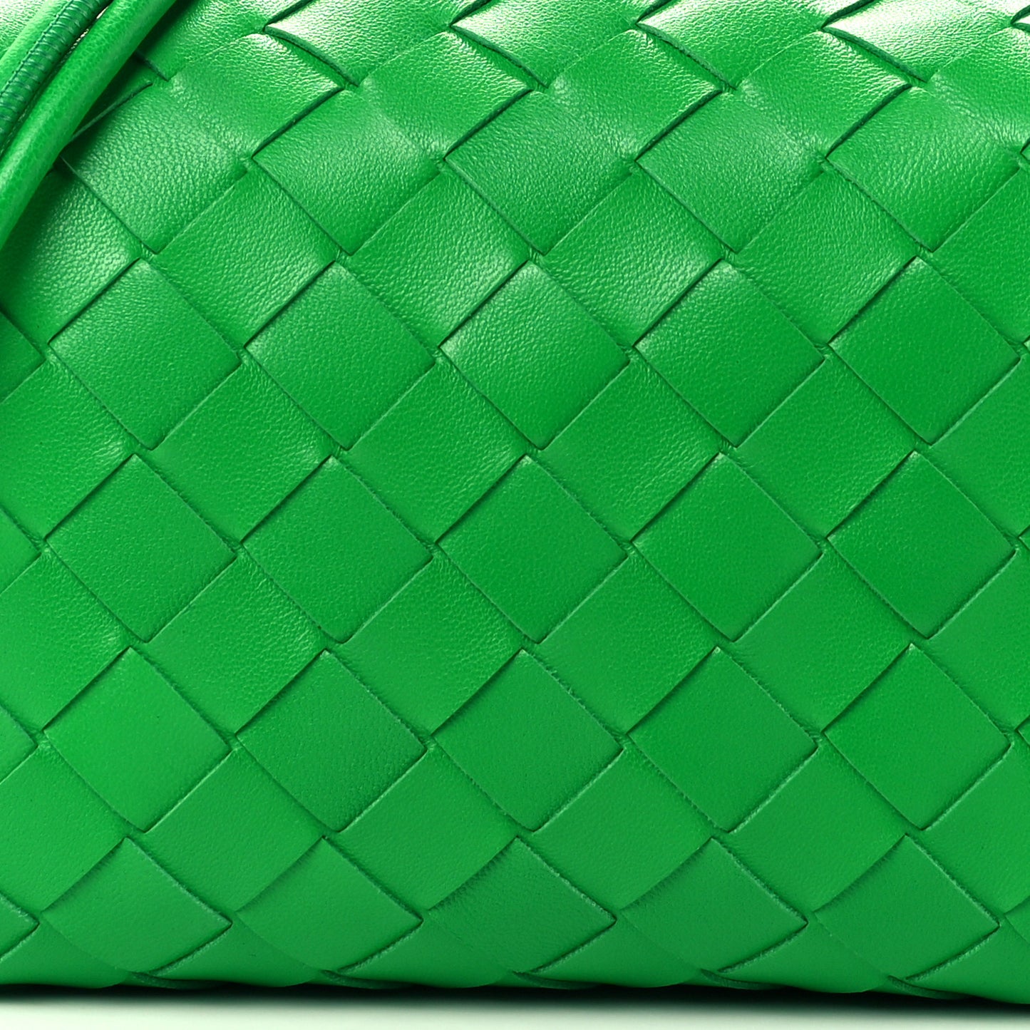 Nappa Intrecciato Mini Loop Camera Bag Parakeet