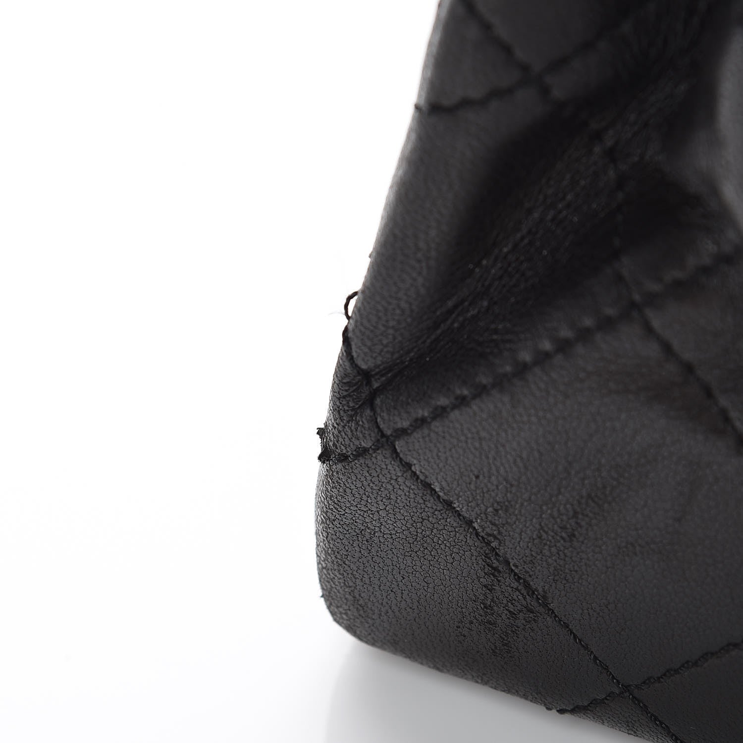Chanel Lambskin Quilted Medium Double Flap Black 20 of 22