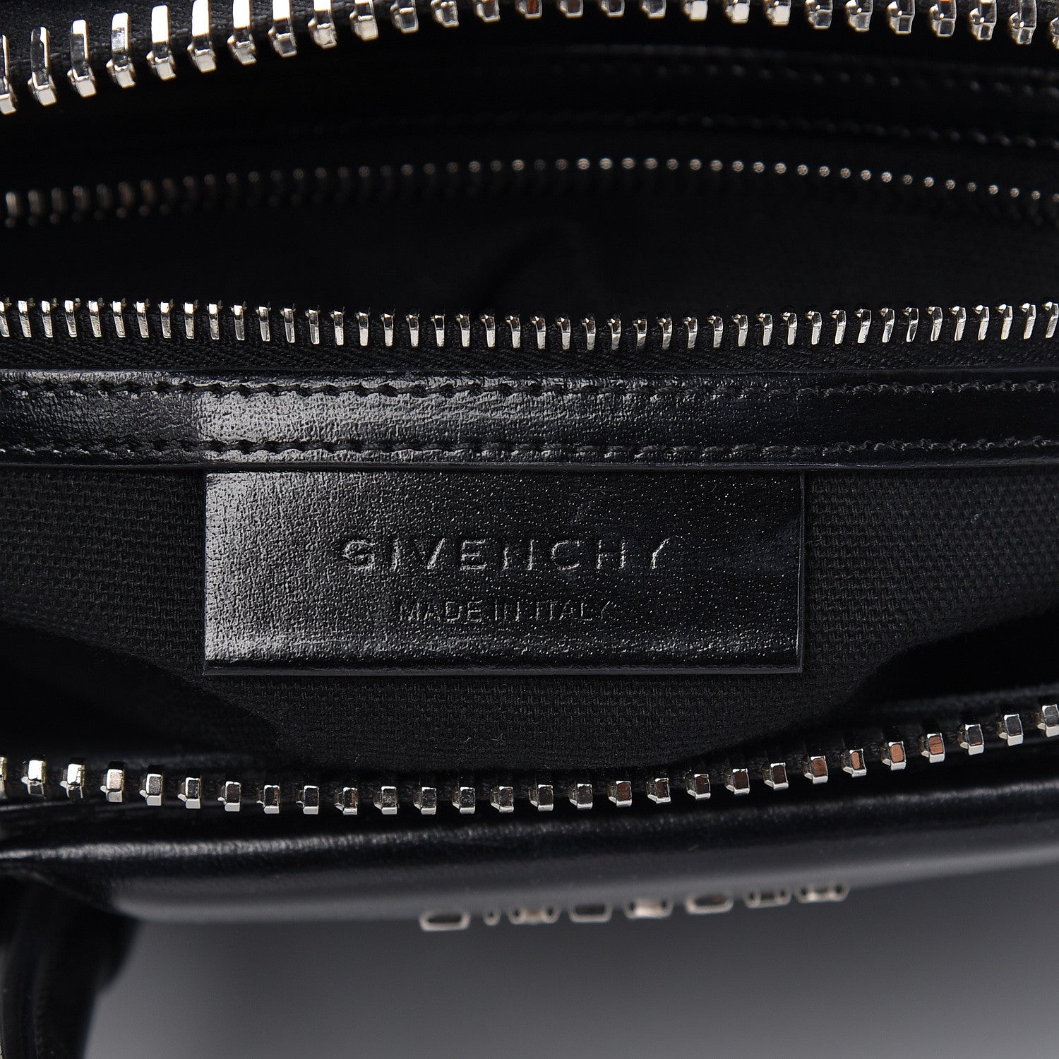 Givenchy Shiny Lord Calfskin Small Antigona Black 6 of 26