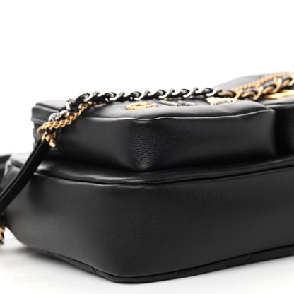 Chanel Calfskin Quilted Small Camera Case Black 8 of 9