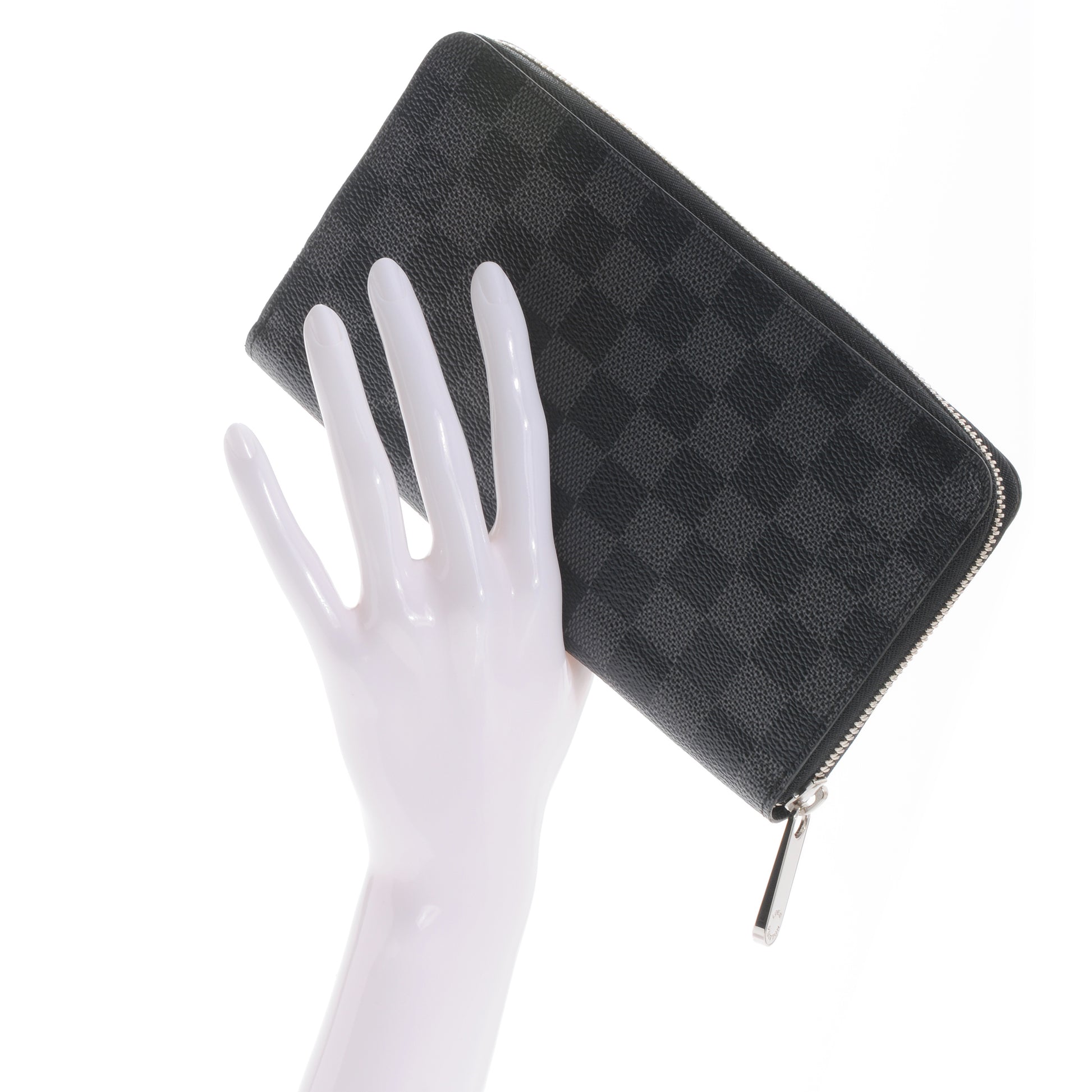 Louis Vuitton Damier Graphite Zippy Organizer Wallet 2 of 6