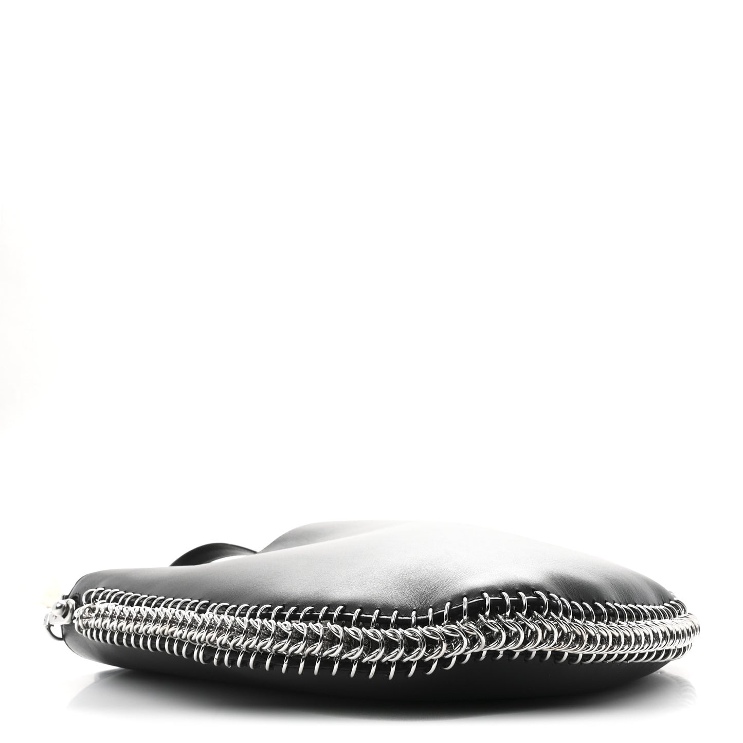 Calfskin Chain Around Roxy Hobo Black