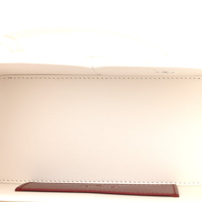 Chanel Shiny Caviar Preppy Coco Long Vanity With Strap White 5 of 10