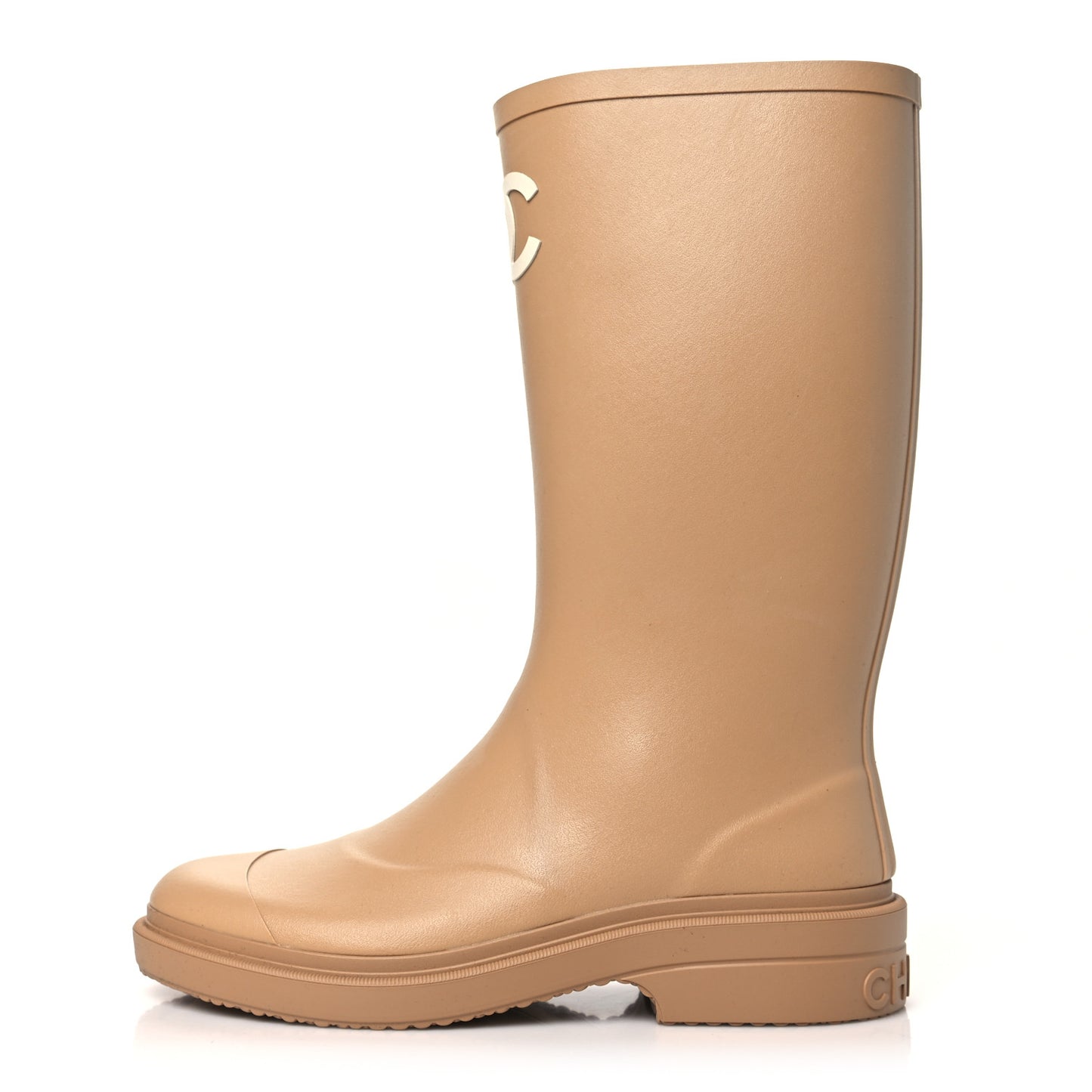 Caoutchouk CC High Boots 38 Beige