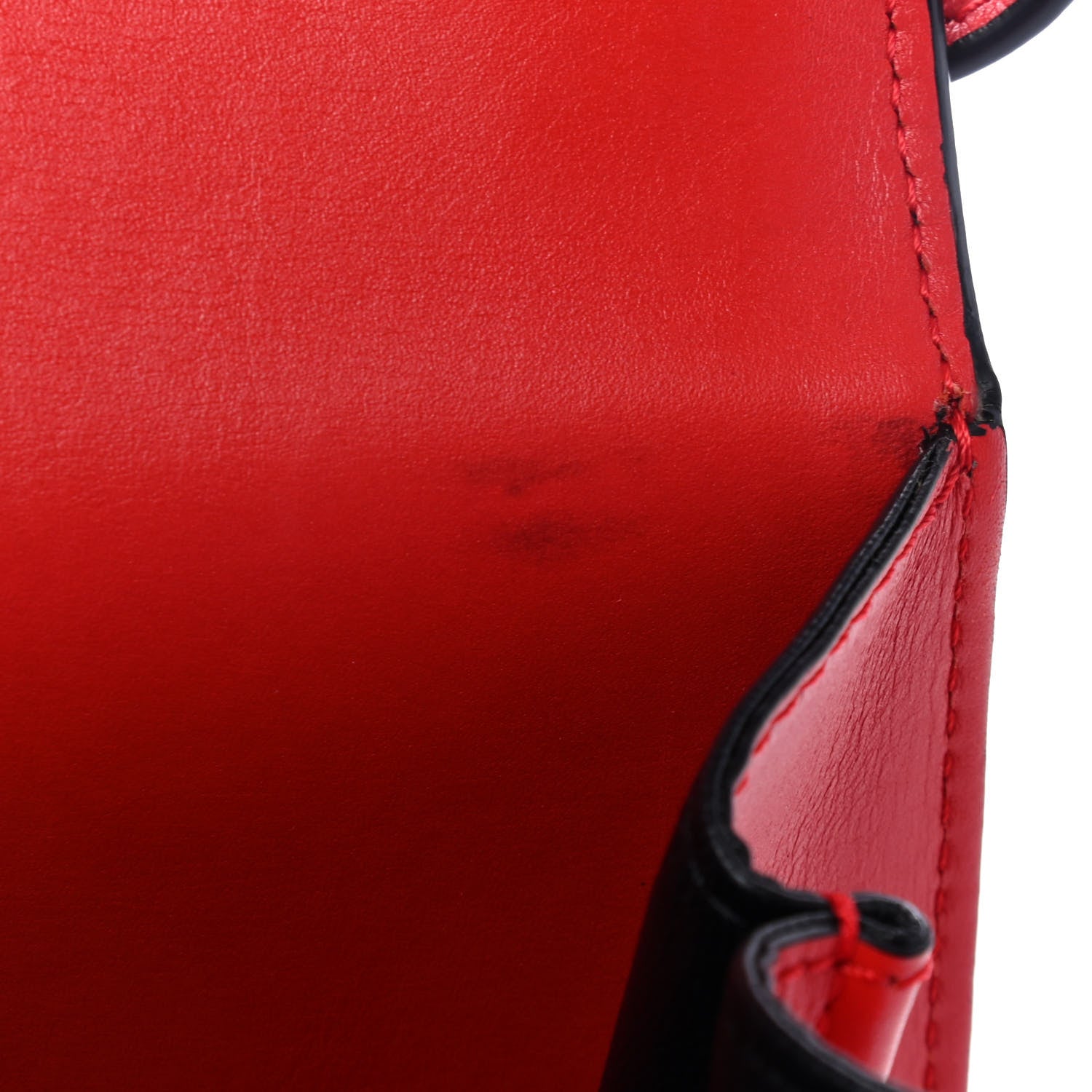 Loewe Calfskin Small Barcelona Shoulder Bag Red 5 of 5