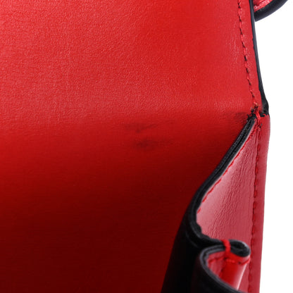 Loewe Calfskin Small Barcelona Shoulder Bag Red 5 of 5