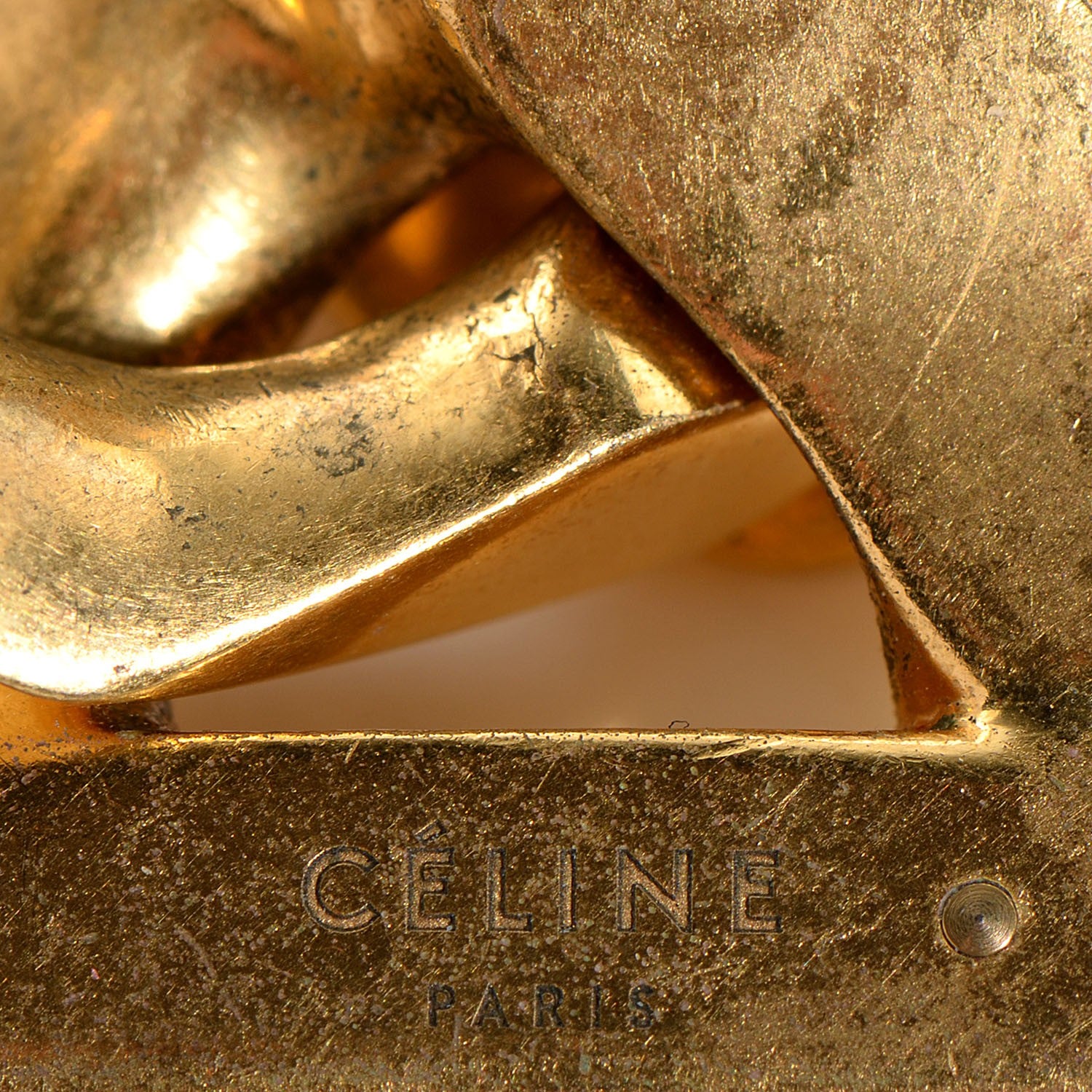 Celine Chain Bracelet Gold 5 of 5