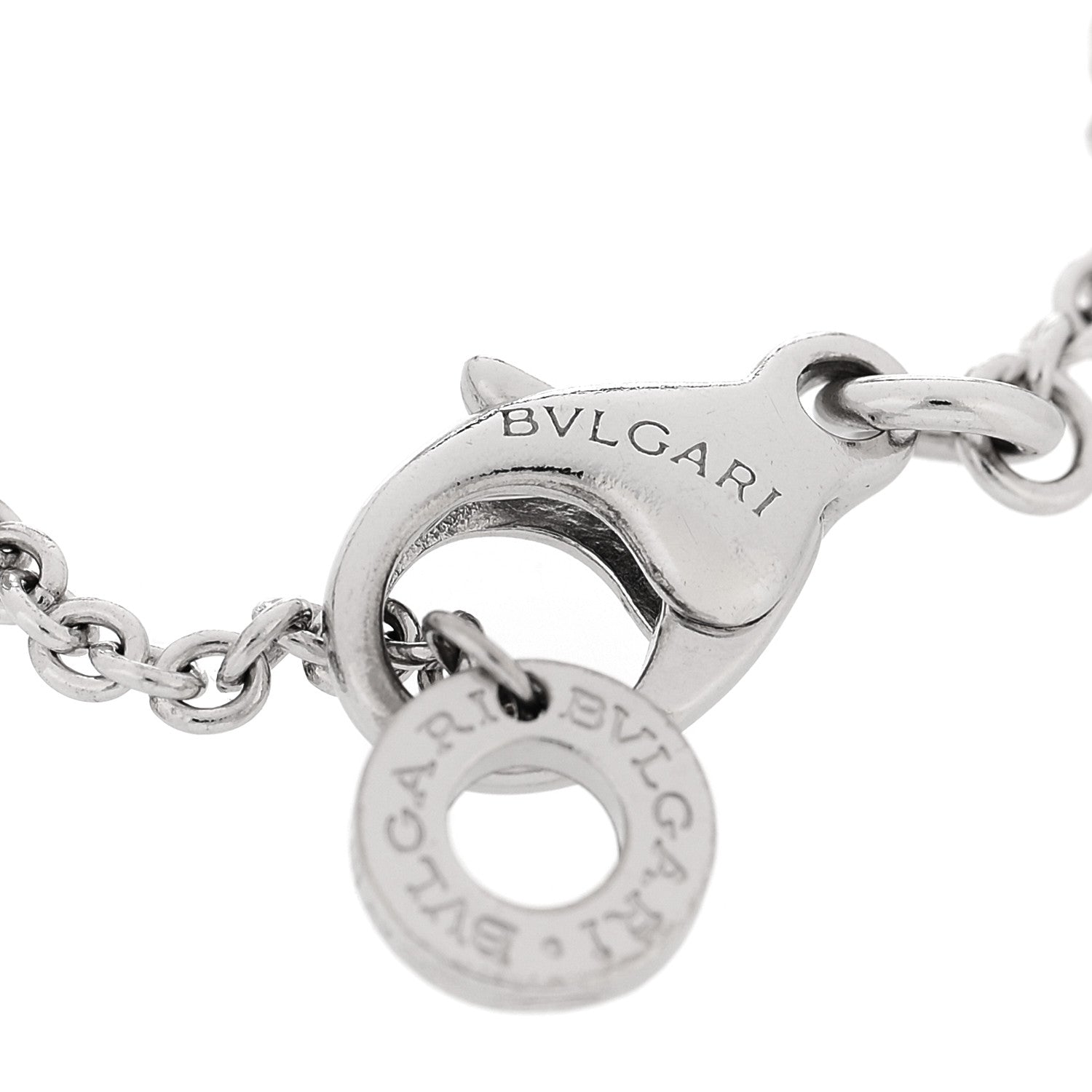Bulgari 18K White Gold Diamond B.Zero1 Bracelet SM 3 of 3