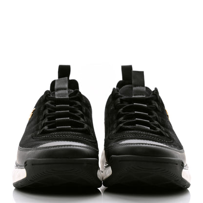 Chanel Velvet Calfskin Mixed Fibers CC Sneakers 37 Black 2 of 10