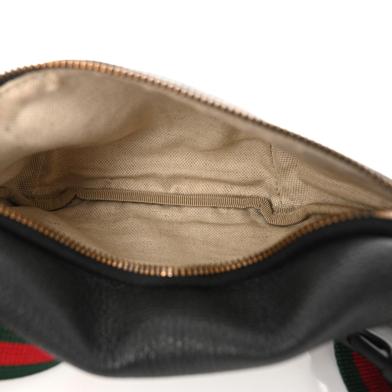 Gucci Grained Calfskin Small Logo Belt Bag Black 5 of 11