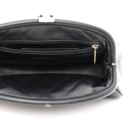 Chanel Caviar Quilted Timeless Clutch Black 5 of 9