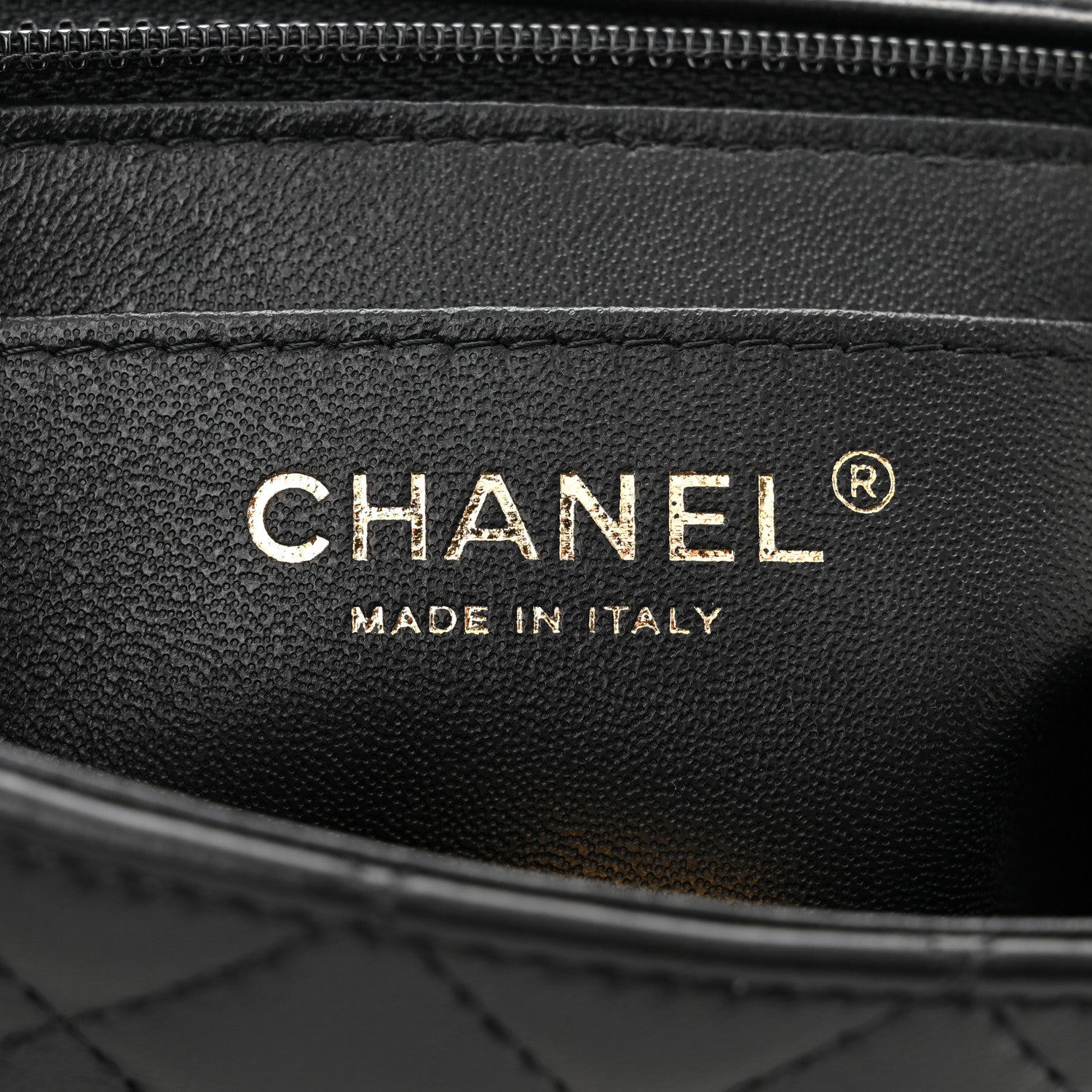 Chanel Lambskin Quilted Mini Rectangular Flap Black 6 of 11