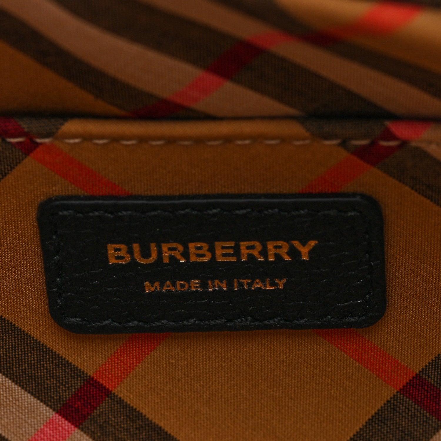 Burberry Grained Calfskin TB Large Camera Bag Black Black 6 of 9