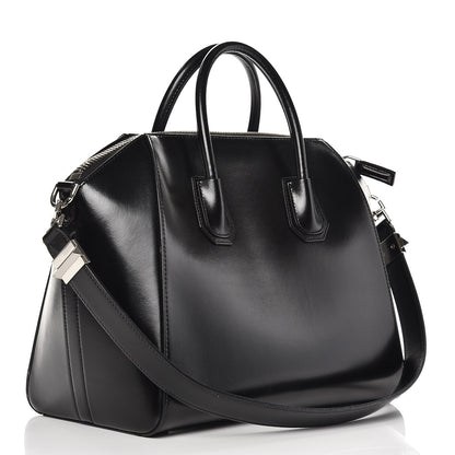 Givenchy Shiny Lord Calfskin Medium Antigona Black 4 of 11