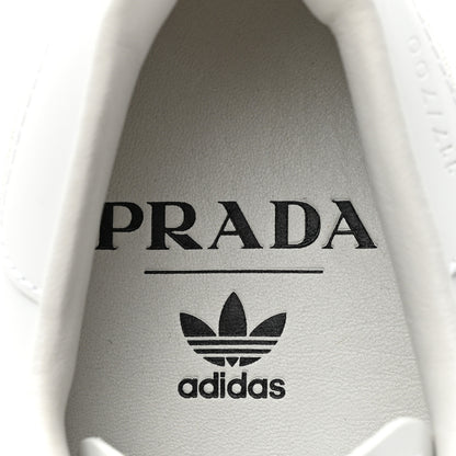 Prada X ADIDAS Calfskin Mens Superstar 450 Low Top Sneakers 8 White 8 of 10