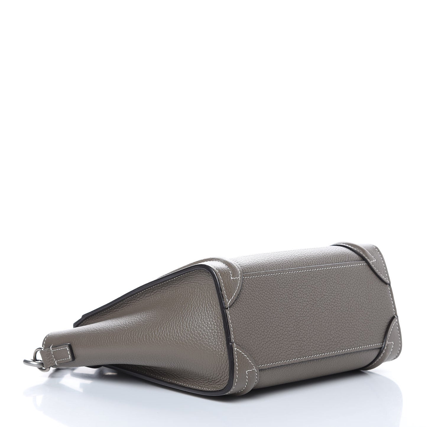 Drummed Calfskin Nano Luggage Souris
