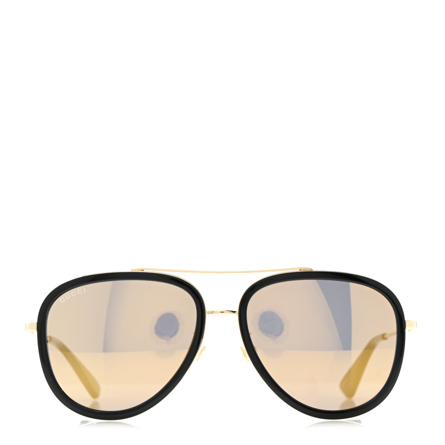 Gucci Metal Aviator Sunglasses GG0062S Black 2 of 7