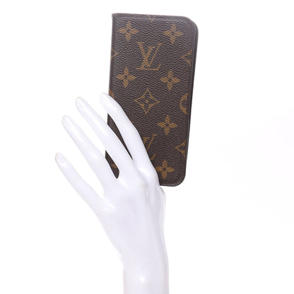 Louis Vuitton Monogram iPhone X Folio Case 2 of 8