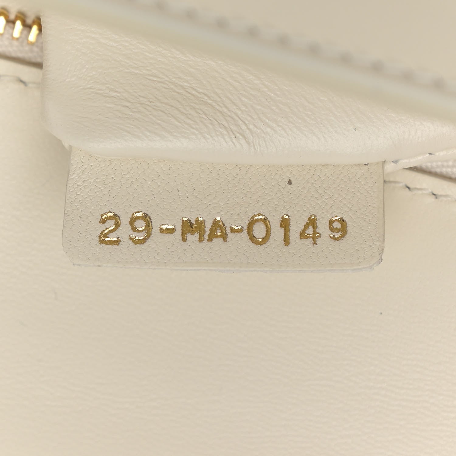 Christian Dior Smooth Calfskin Montaigne Flap 30 White 7 of 9