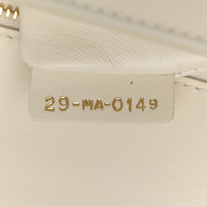 Christian Dior Smooth Calfskin Montaigne Flap 30 White 7 of 9