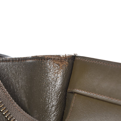 Celine Smooth Calfskin Mini Luggage Khaki 19 of 28
