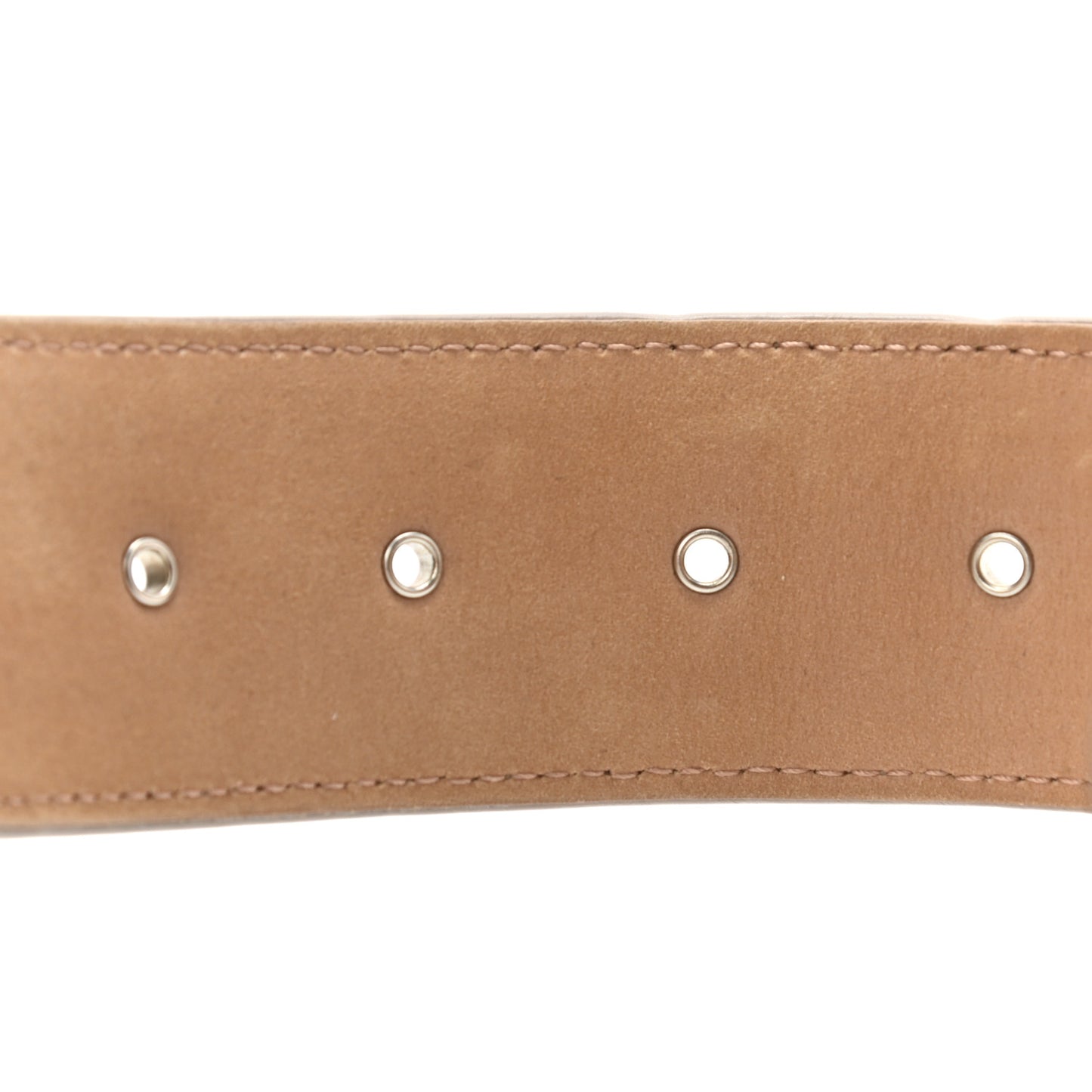 Lambskin Lucky Charms CC Belt 90 36 Beige