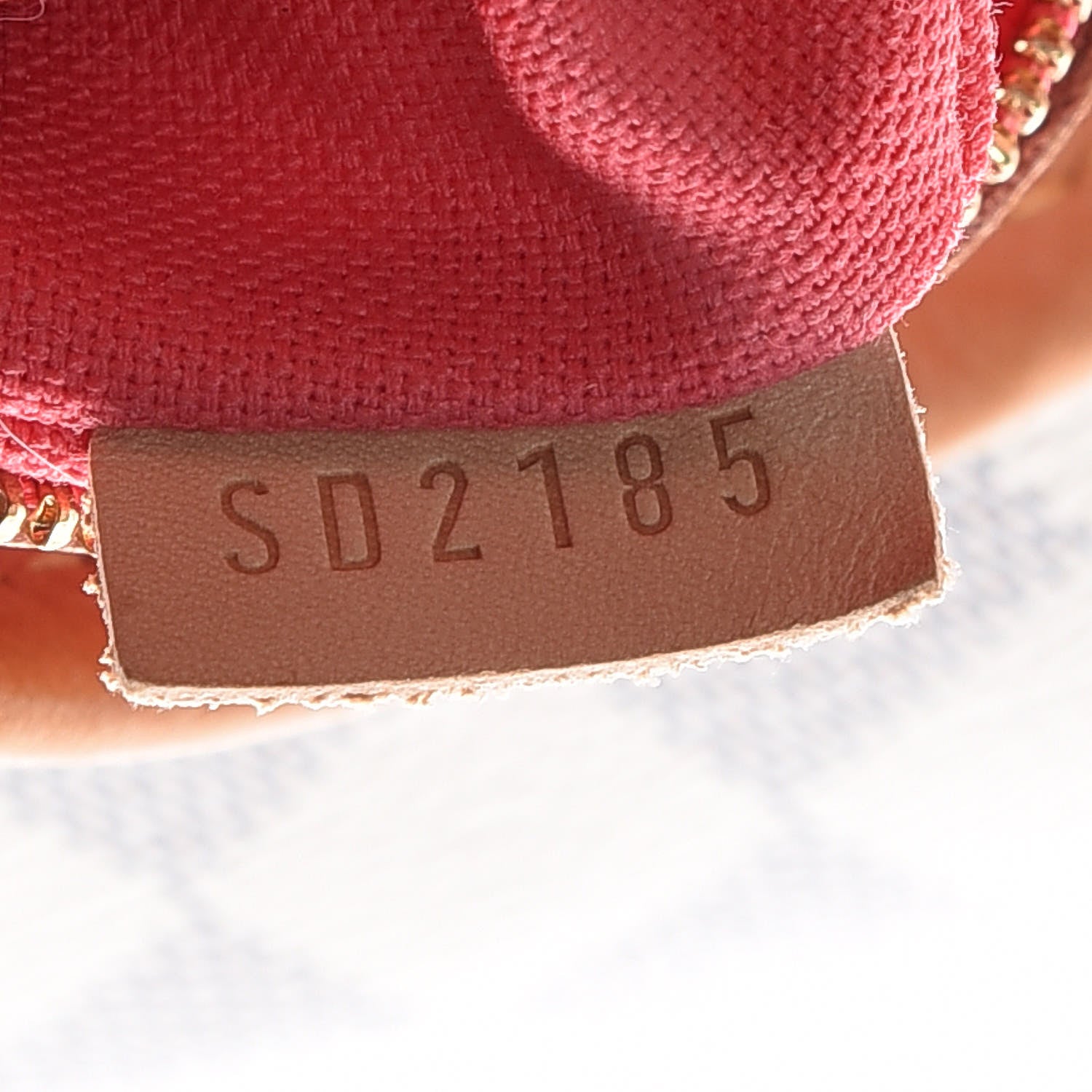 Louis Vuitton Damier Azur Delightful MM Pink 9 of 13
