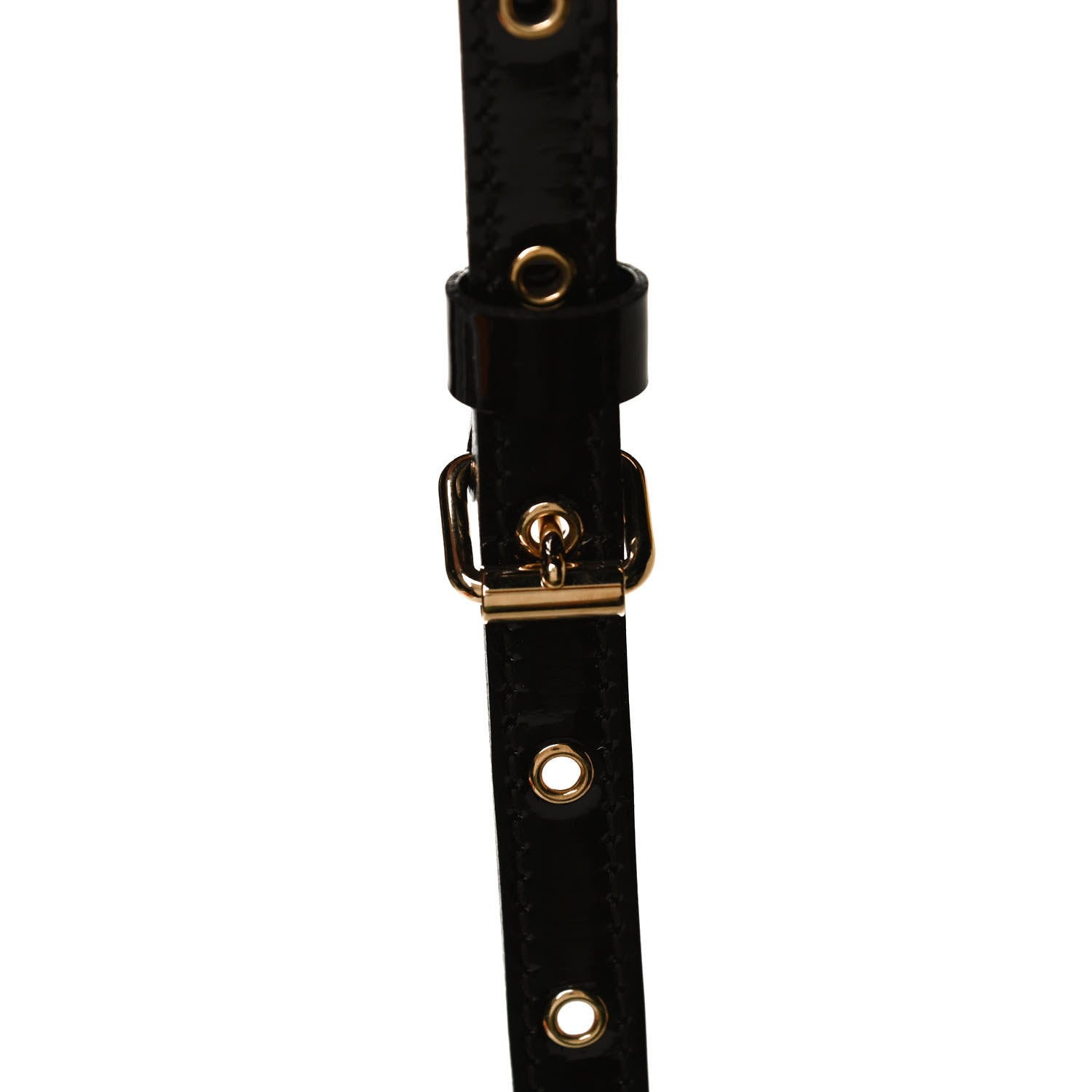Louis Vuitton Patent 16mm Adjustable Shoulder Strap Amarante 4 of 6