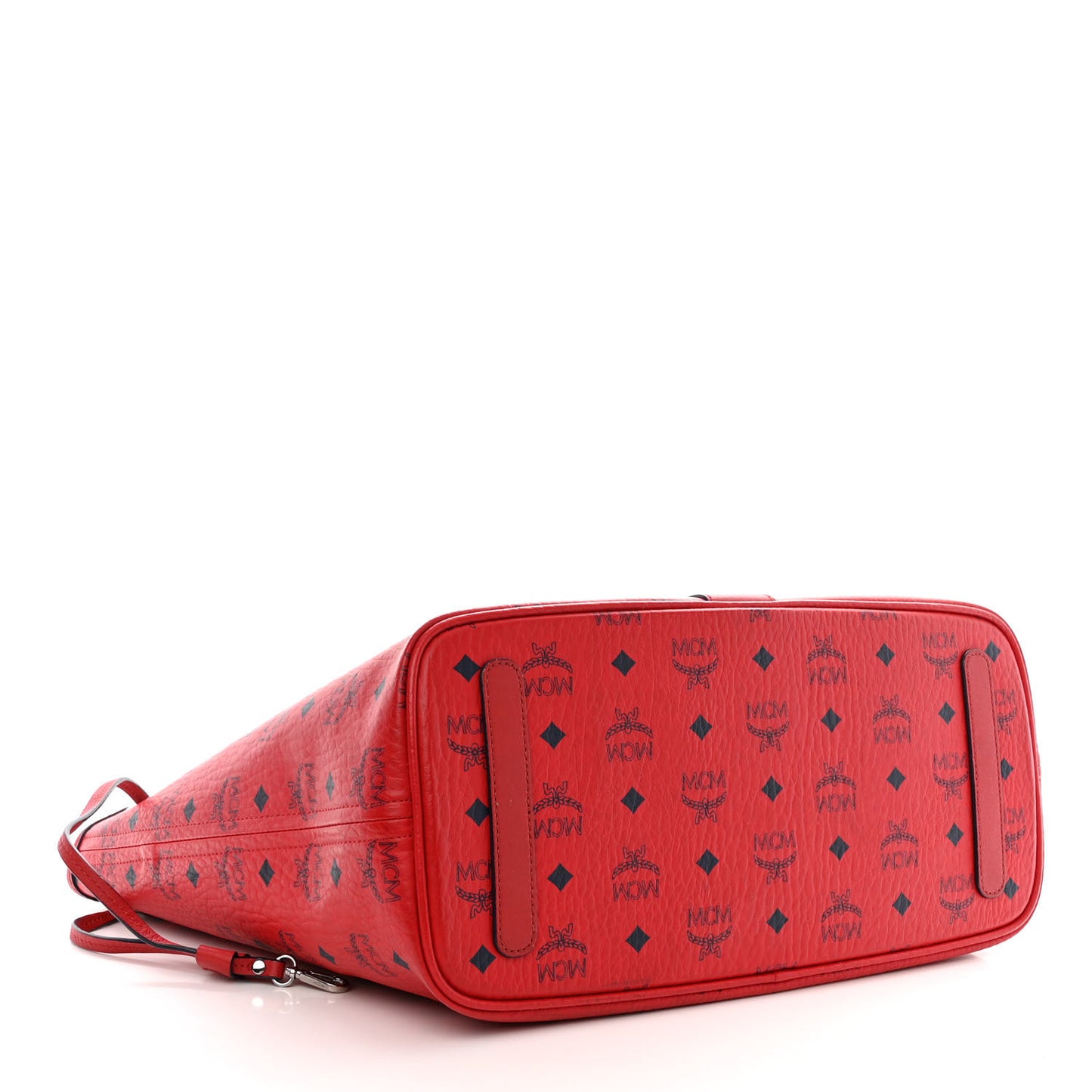 Visetos Large Liz Reversible Shopper Tote Ruby Red