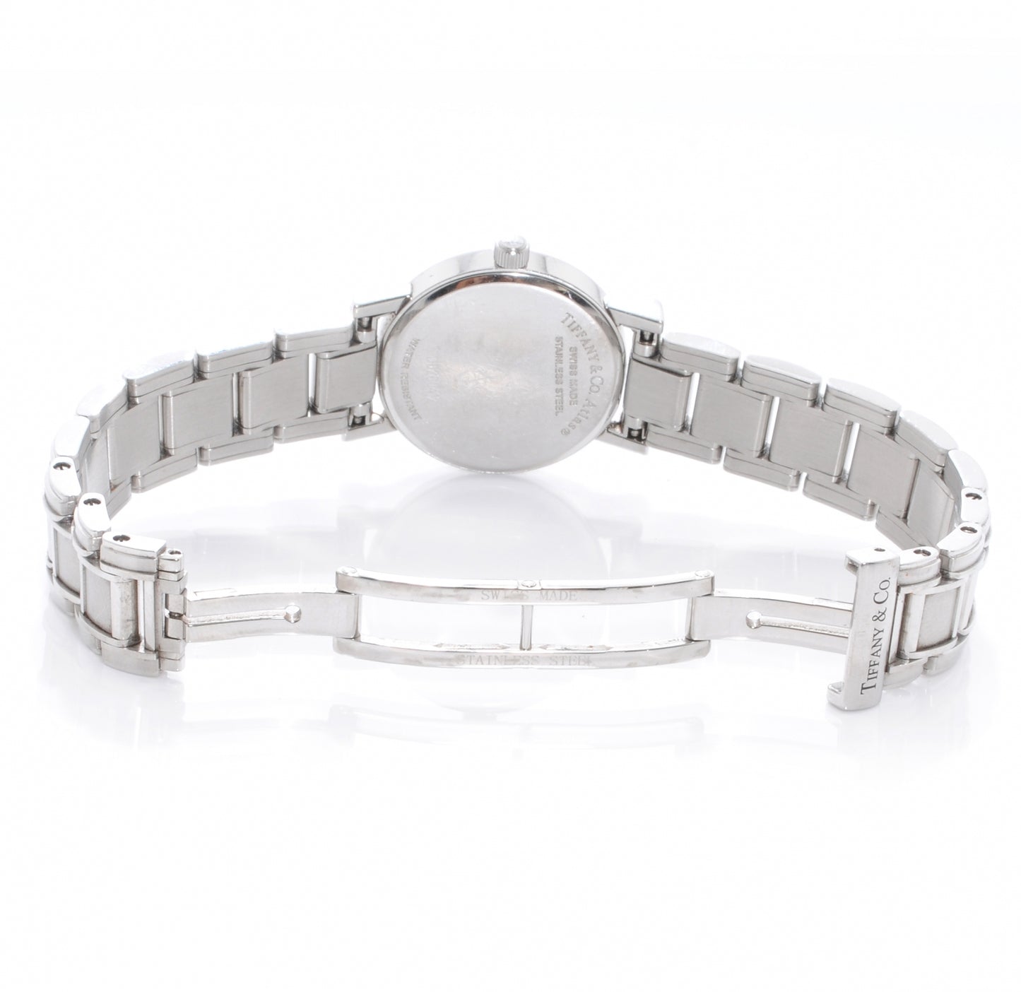 Stainless Steel 25mm Atlas Quartz Watch Black