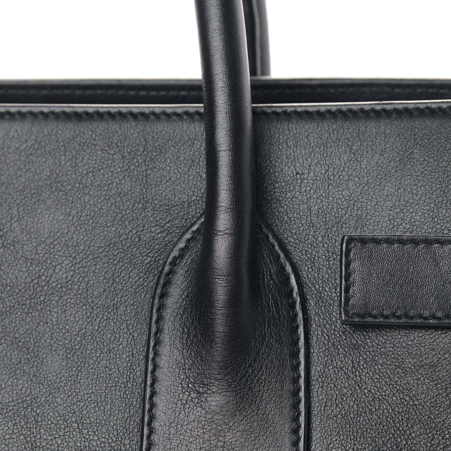 Calfskin Small Sac De Jour Marine Black